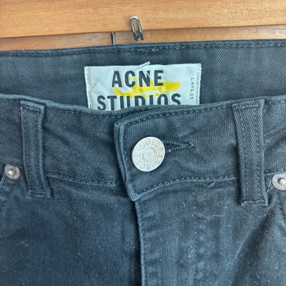 ACNE STUDIOS Needle Wet Cash Jean, Size 26 - Picture 5 of 10